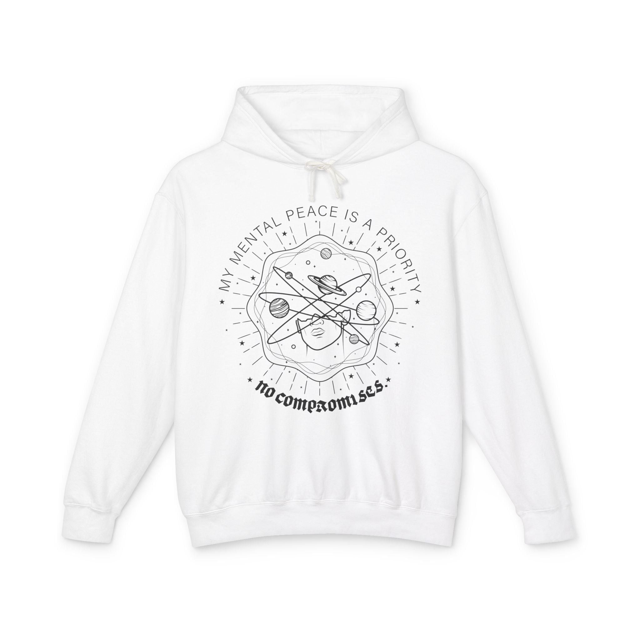 My mental peace is a priority—no compromises Hoodie