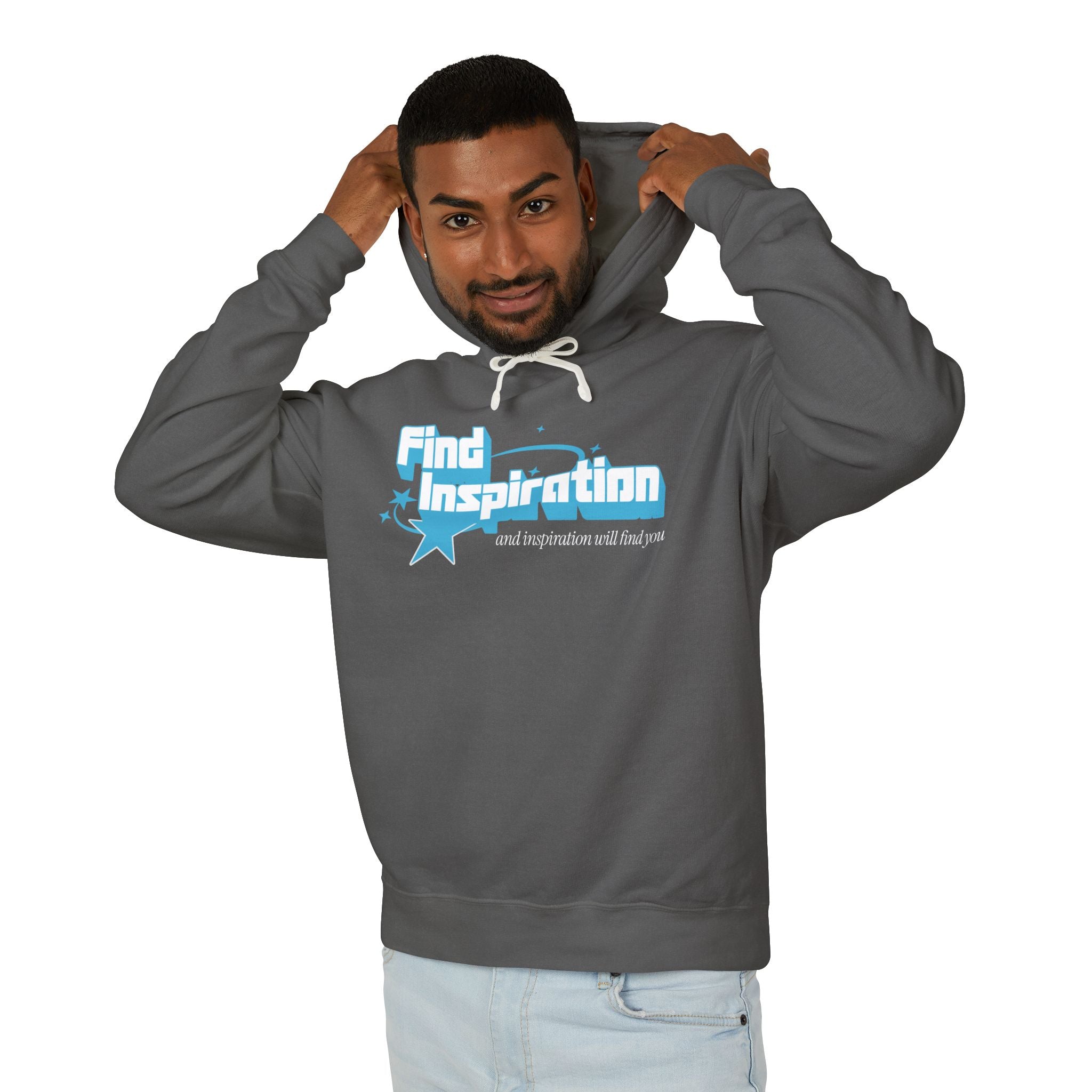 Find Inspiration and Inspiration Will Find You Hooded Sweatshirt
