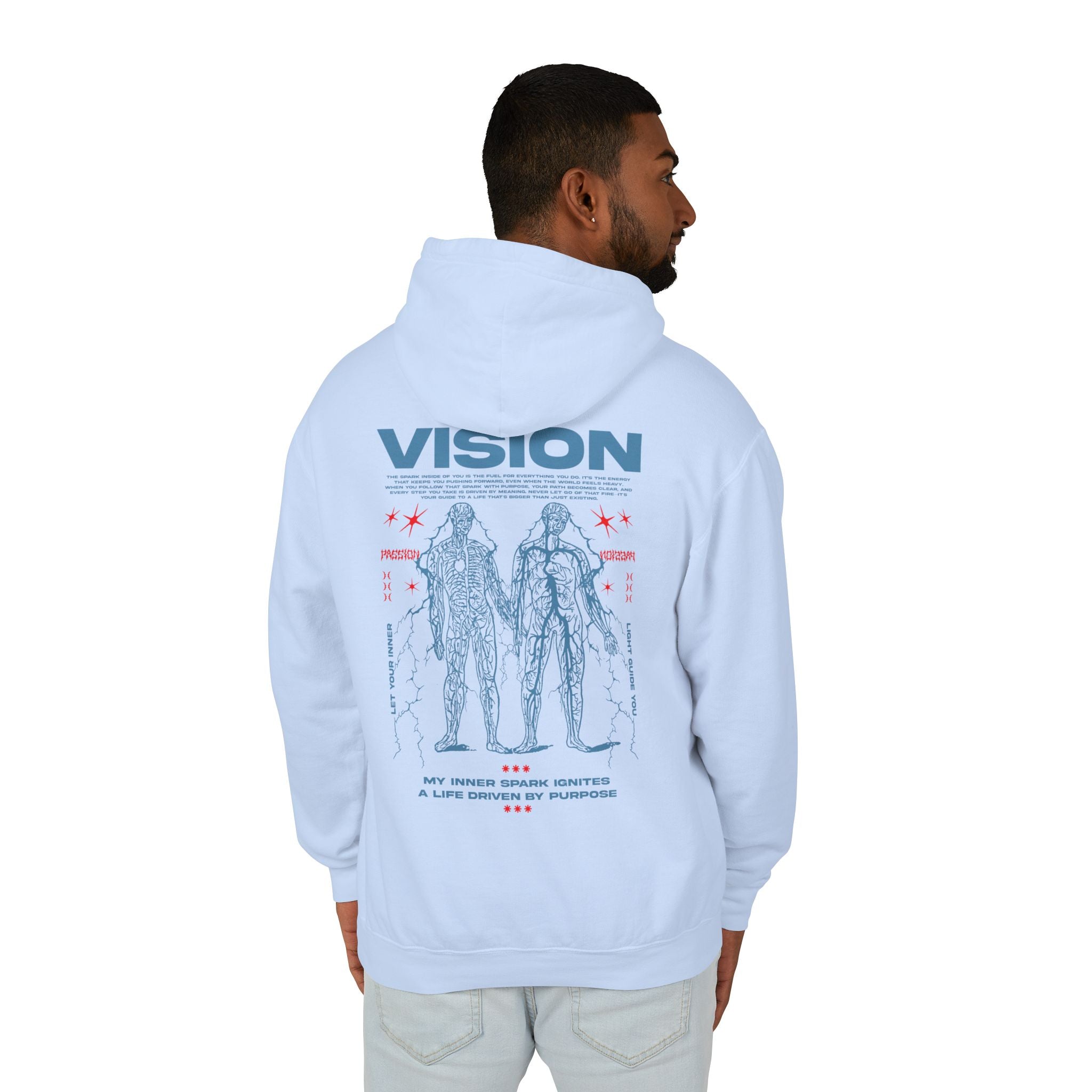 My inner spark ignites a life driven by purpose Hoodie