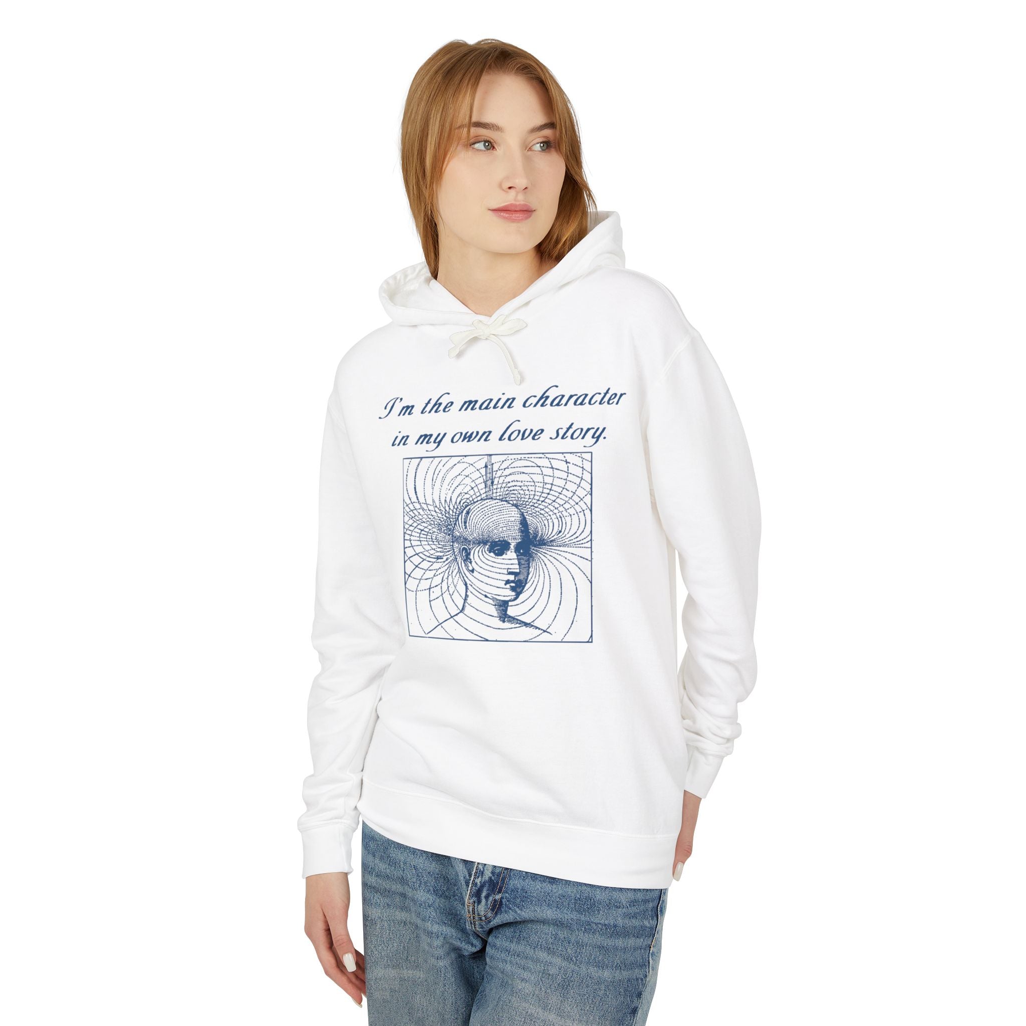 I’m the main character in my own love story Hoodie