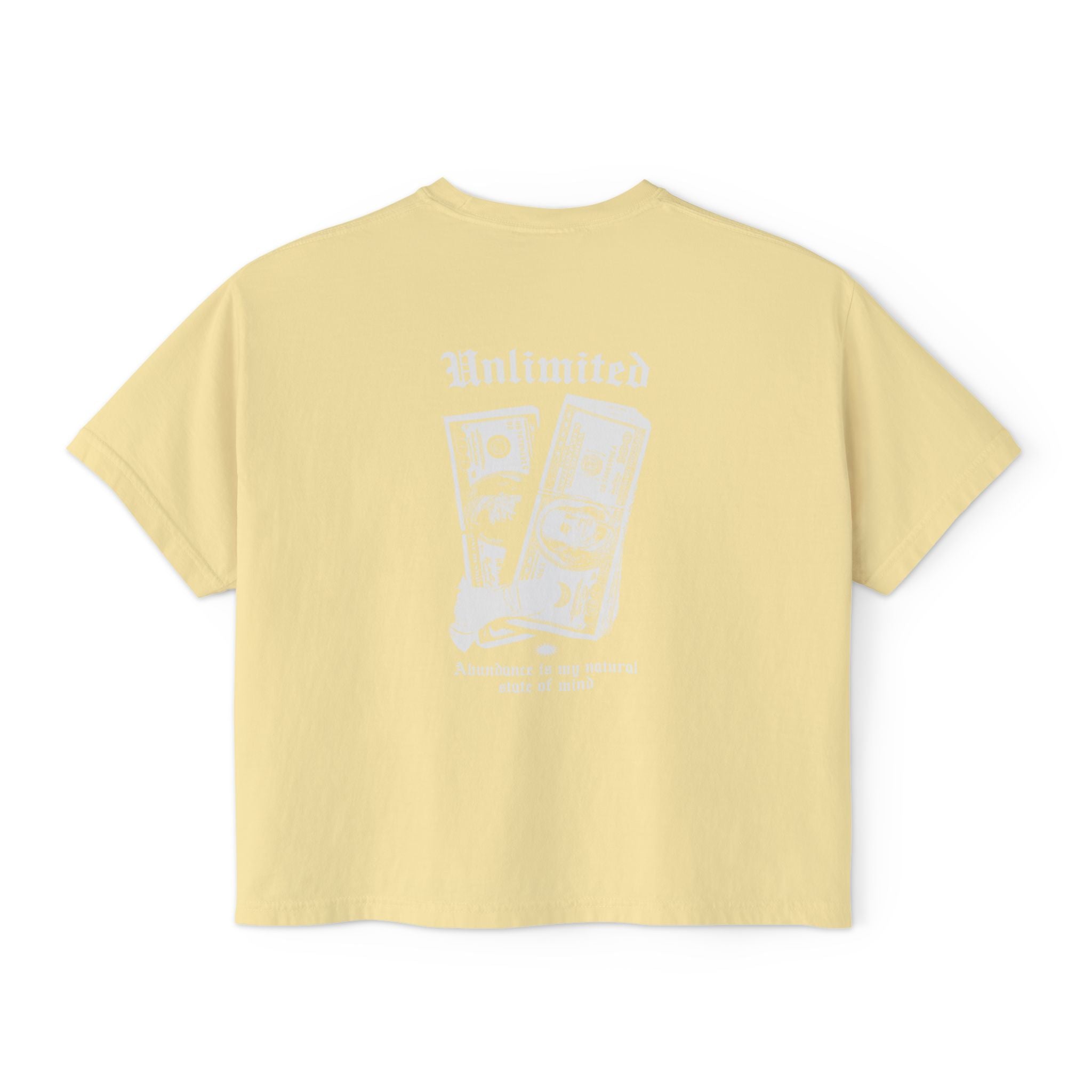 Unlimited Unisex Cropped Boxy Tee