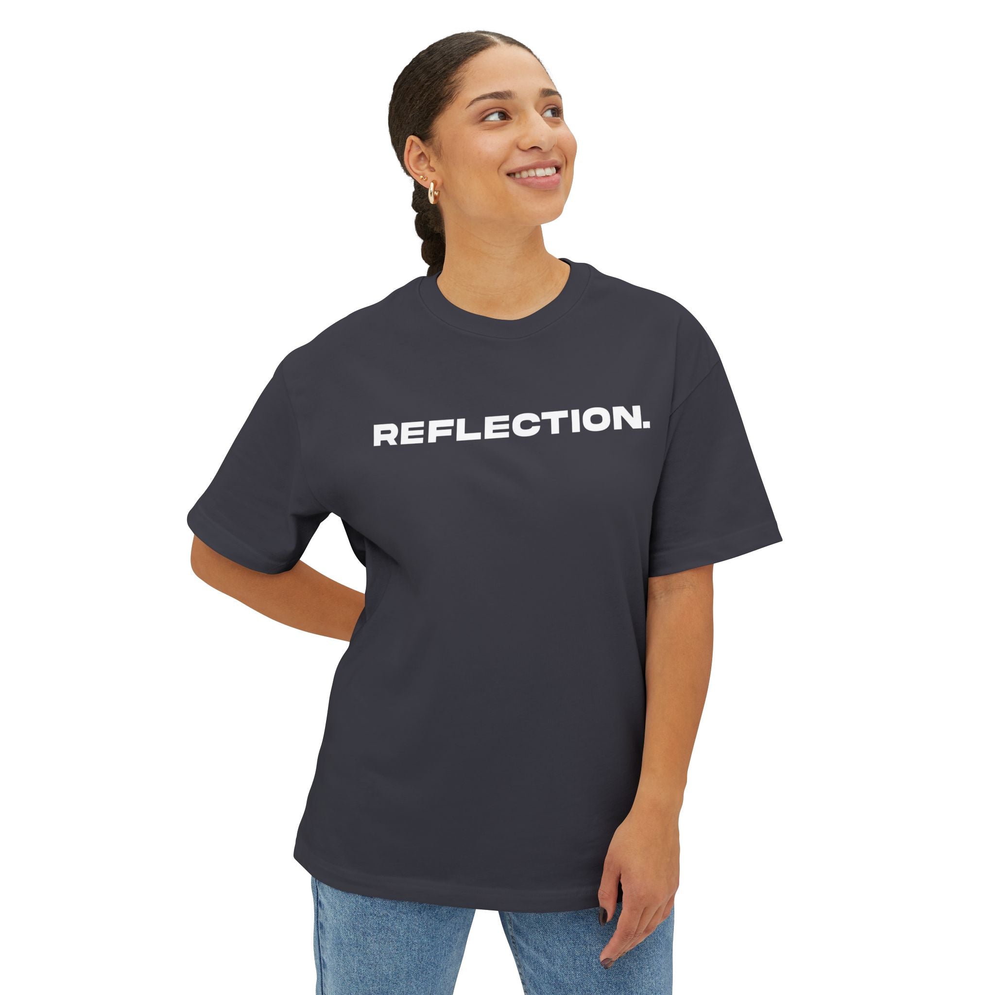 Loving myself is my best flex Oversized Tee