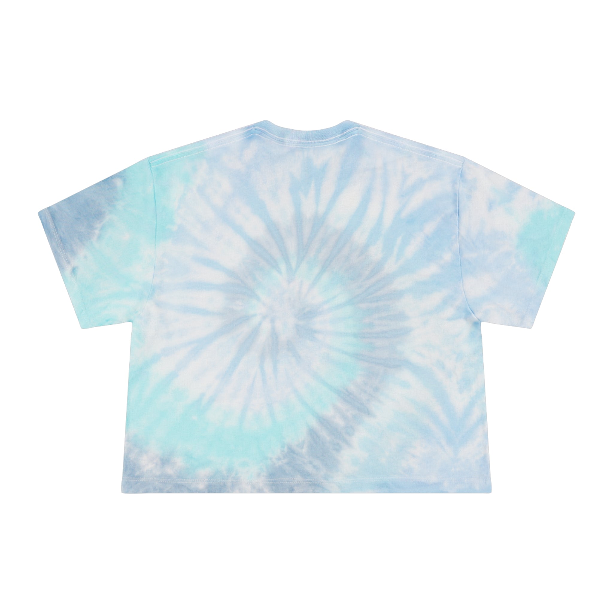 A love that authentic,pure,and unconditional Women's Tie-Dye Crop Tee