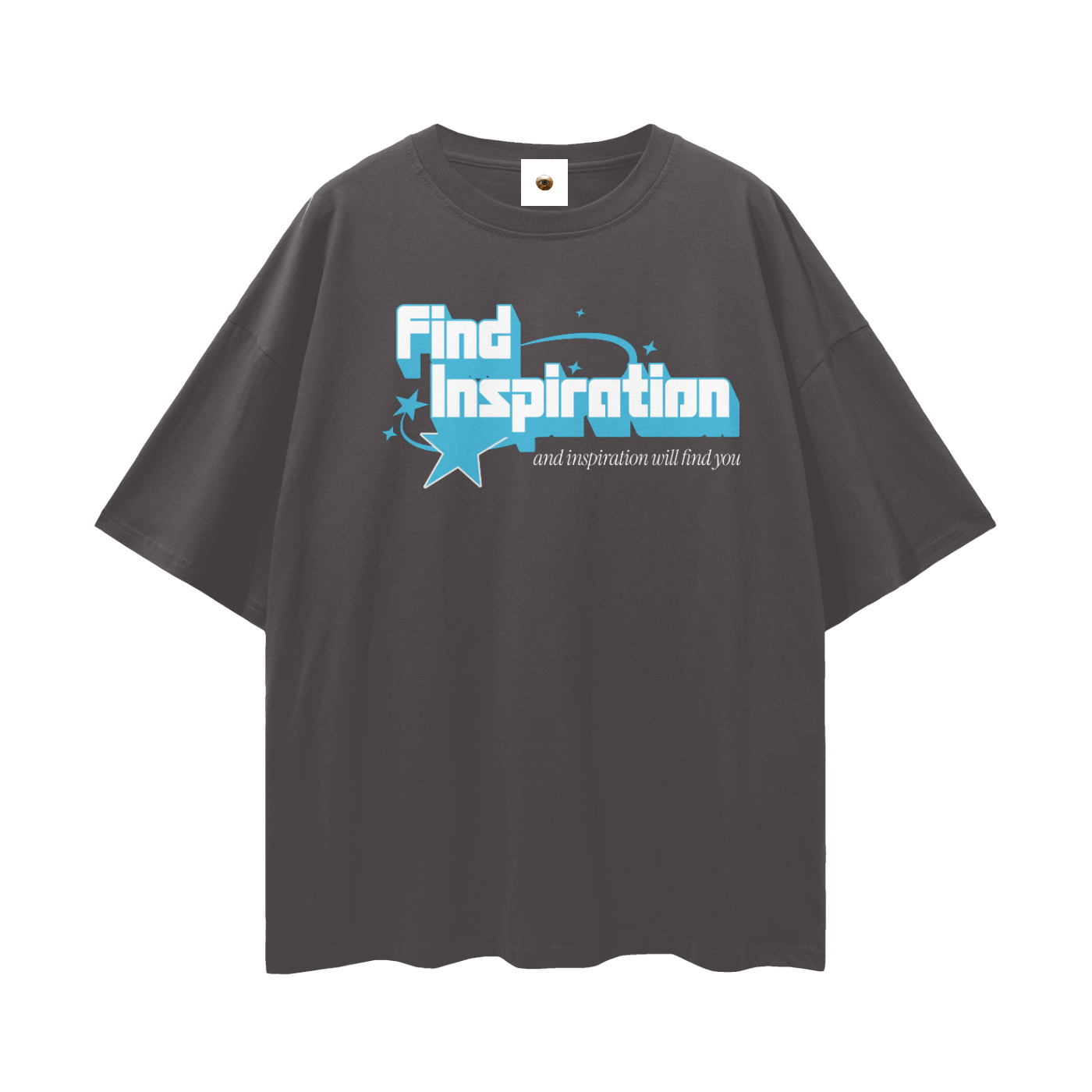 Find Inspiration Streetwear Loose Drop Shoulder T-Shirt