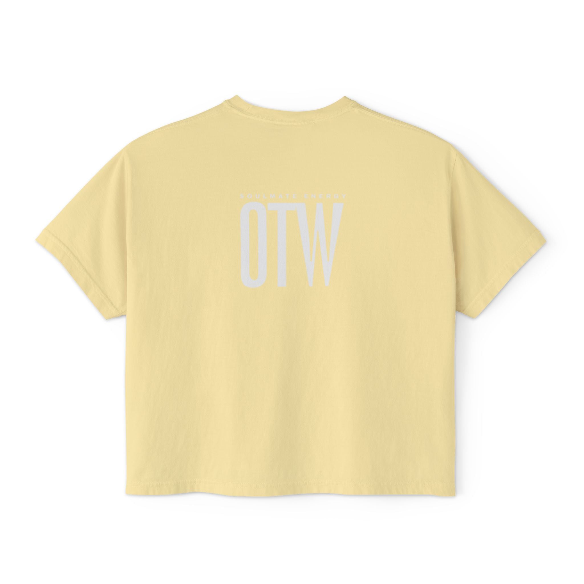 Soul Mate Energy OTW Unisex Cropped Boxy Tee