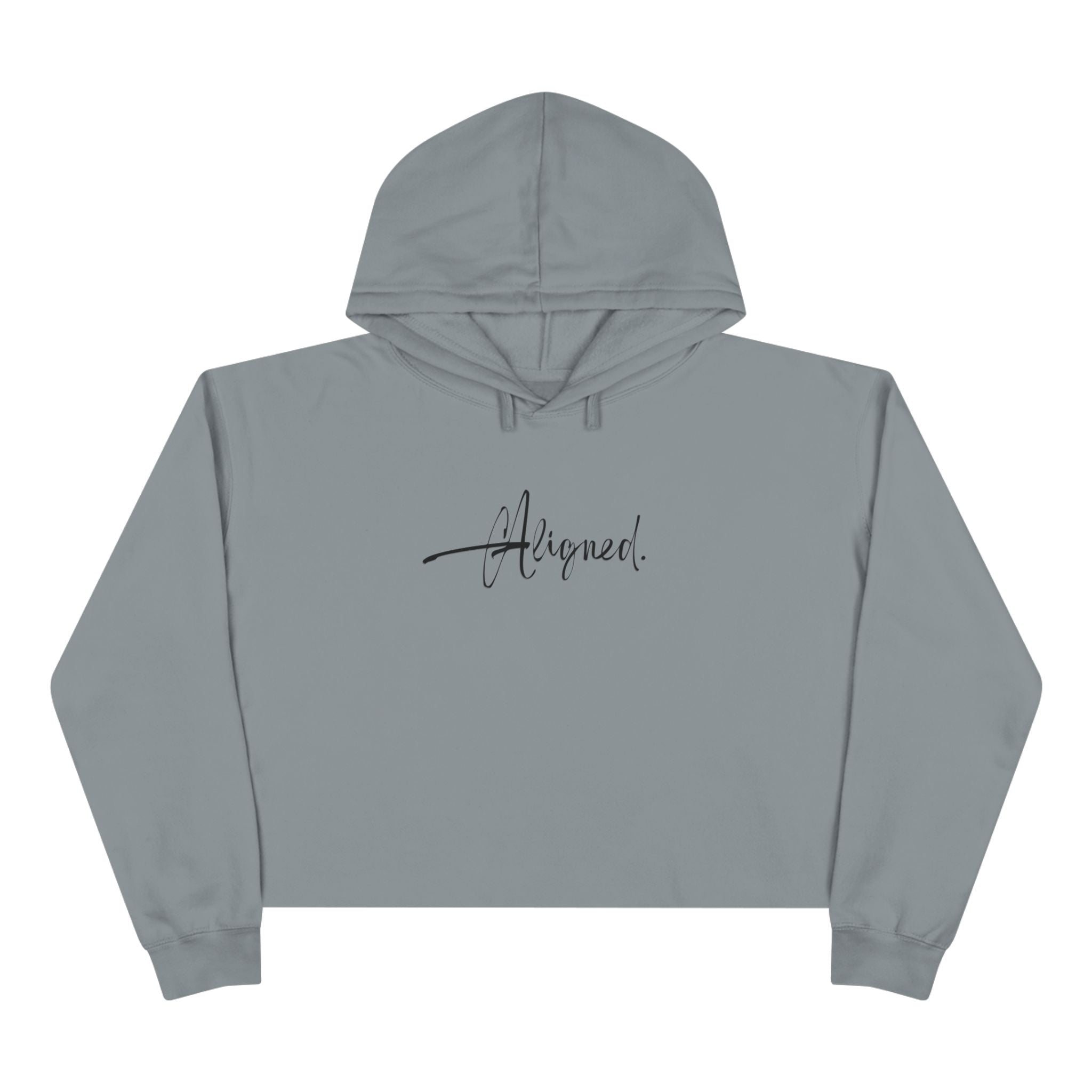 Aligned Crop Hoodie