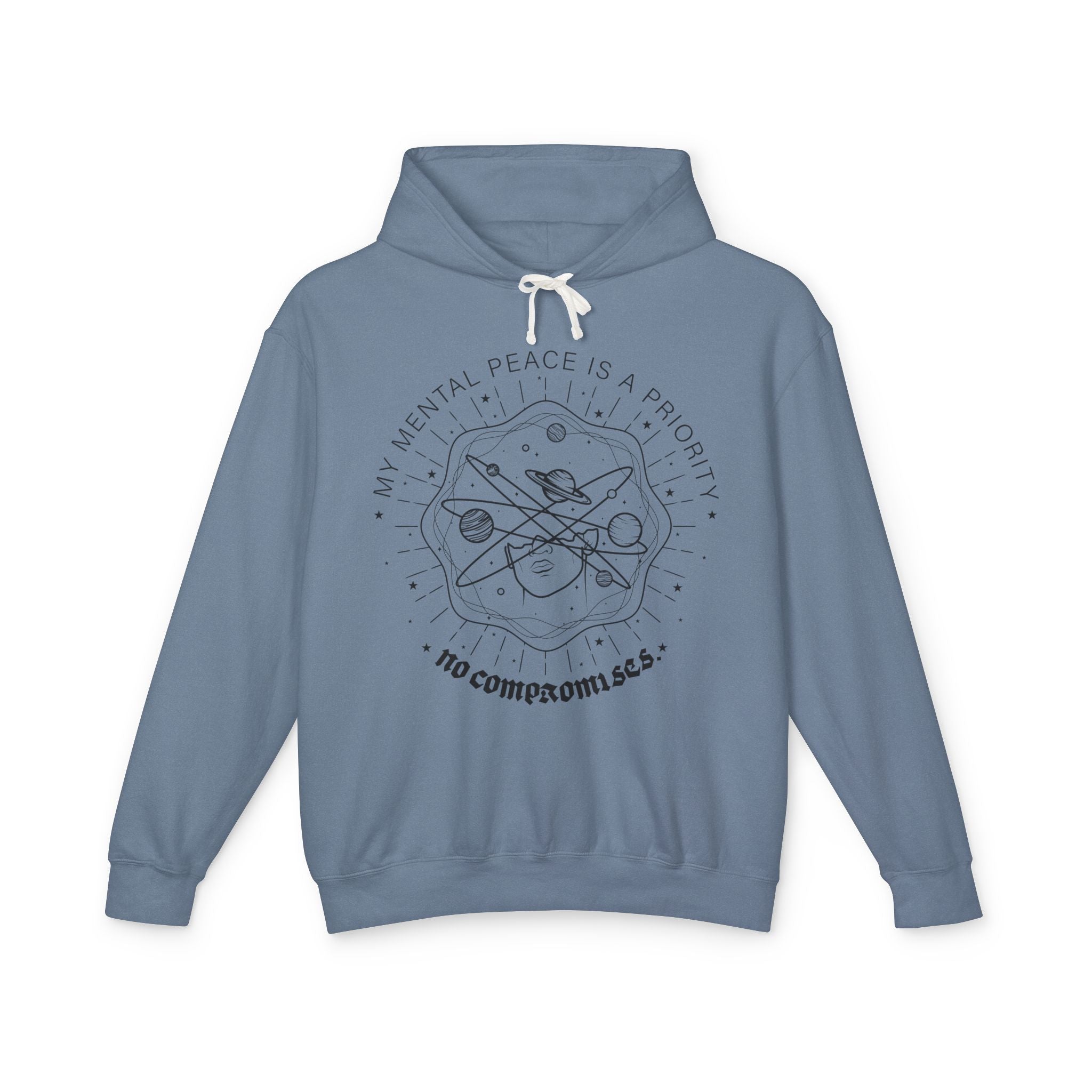 My mental peace is a priority—no compromises Hoodie