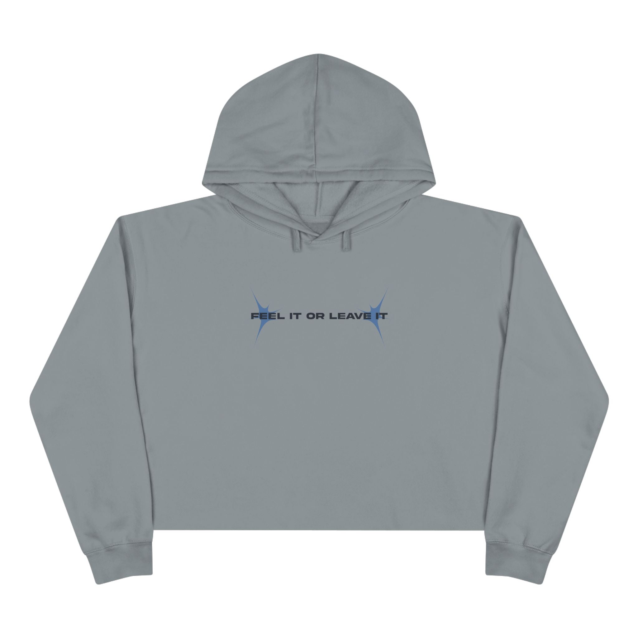 I pour my heart into what I love Unisex Crop Hoodie
