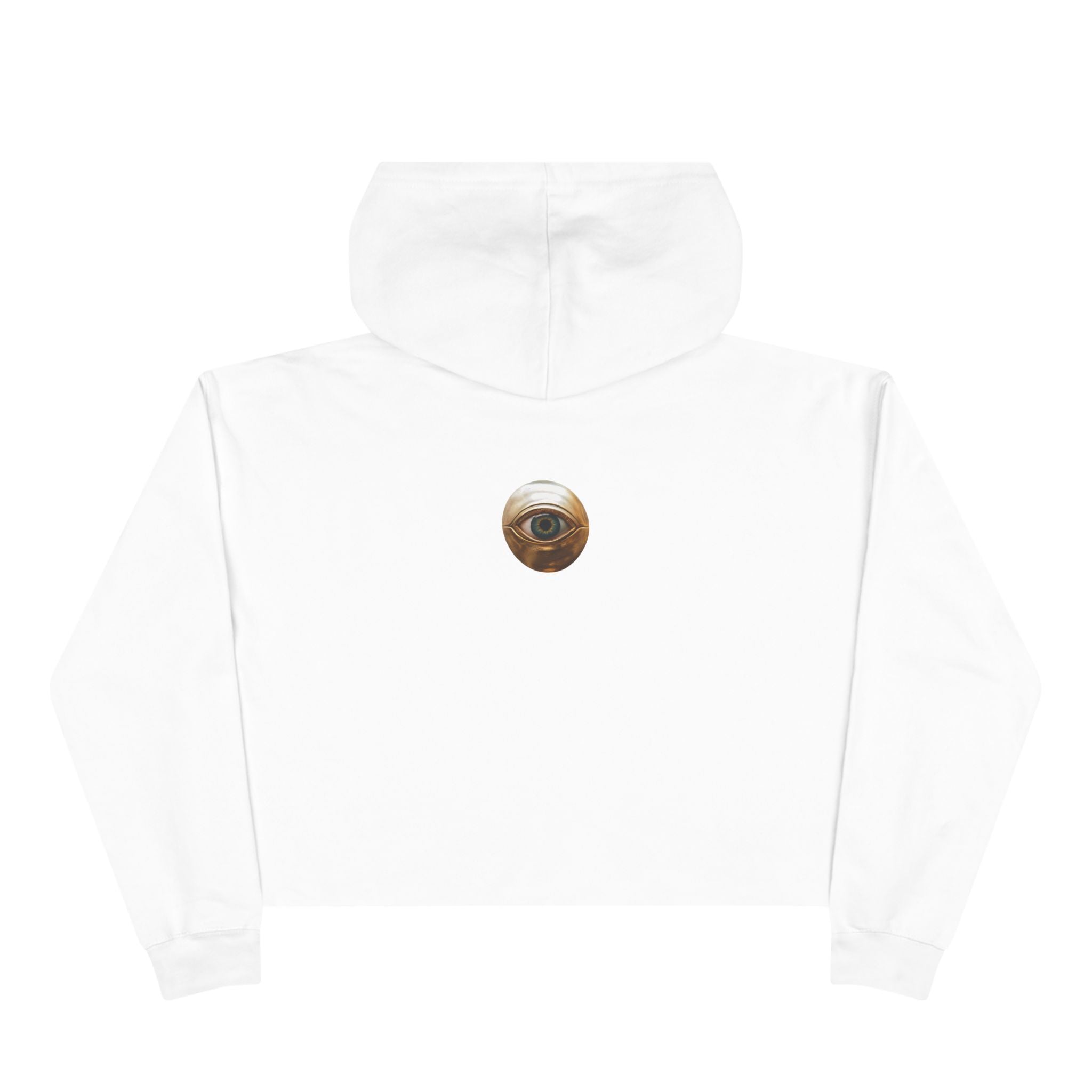 Faith + Conviction=Manifestation Pt 2 Crop Hoodie