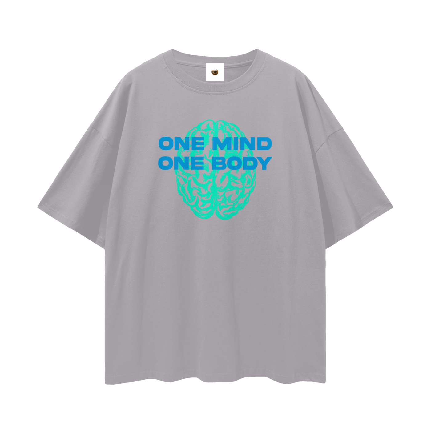 One Mind One Body Streetwear Loose Drop Shoulder T-Shirt