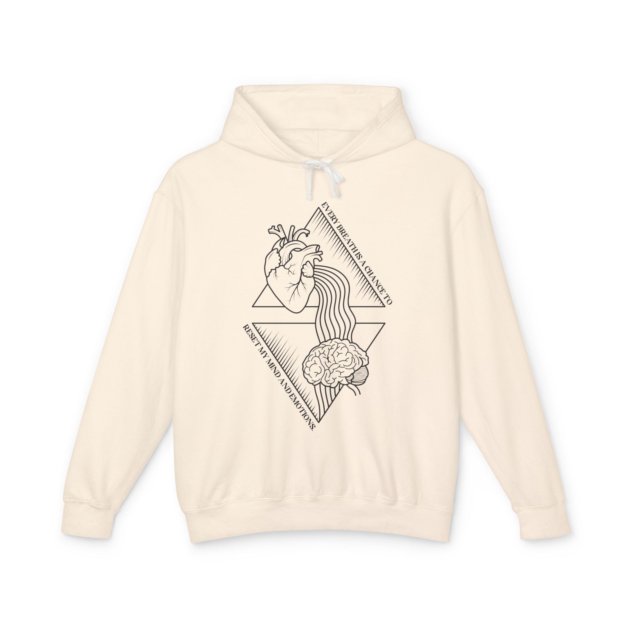 Every breath is a chance to reset my mind and emotions Hoodie