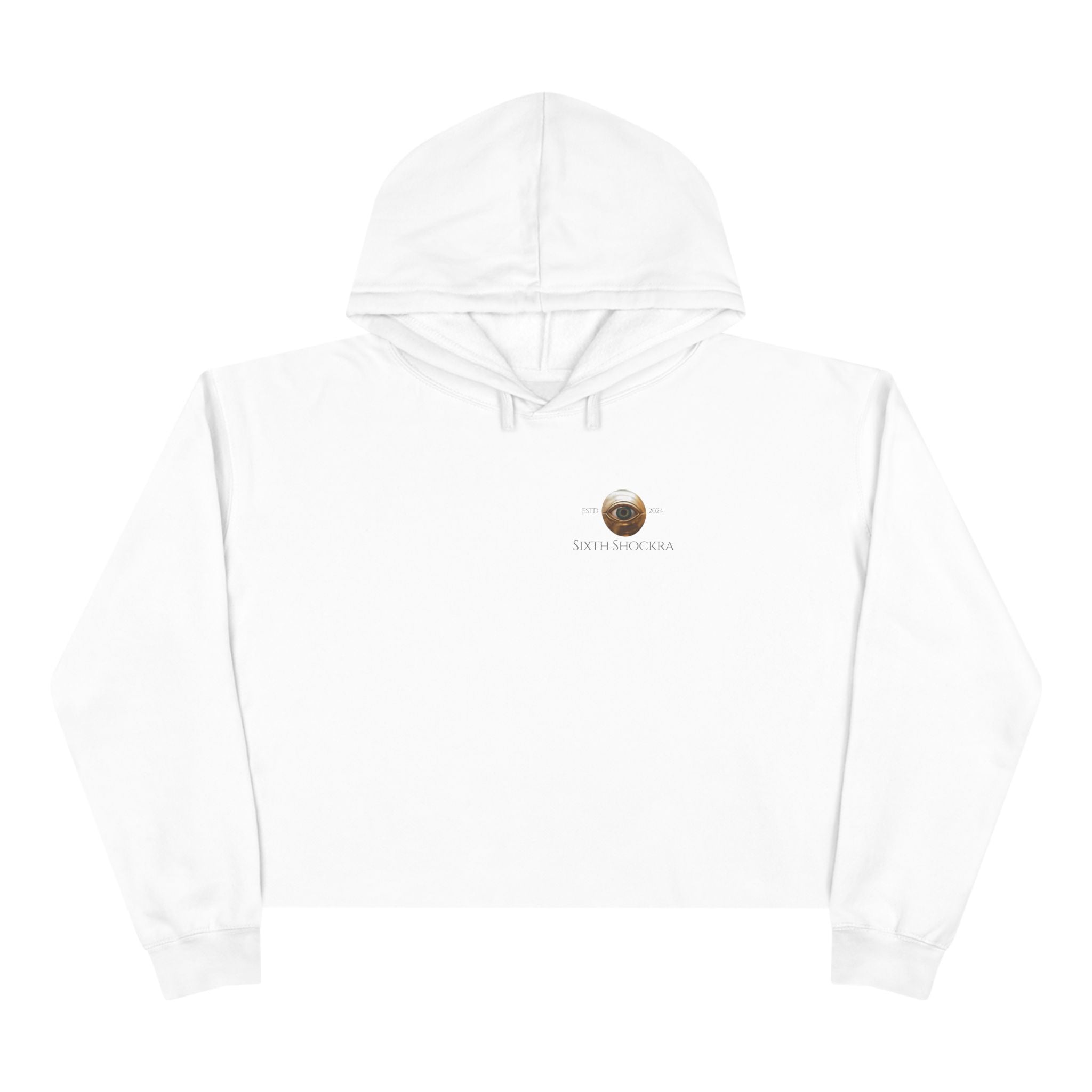Signing Off Crop Hoodie