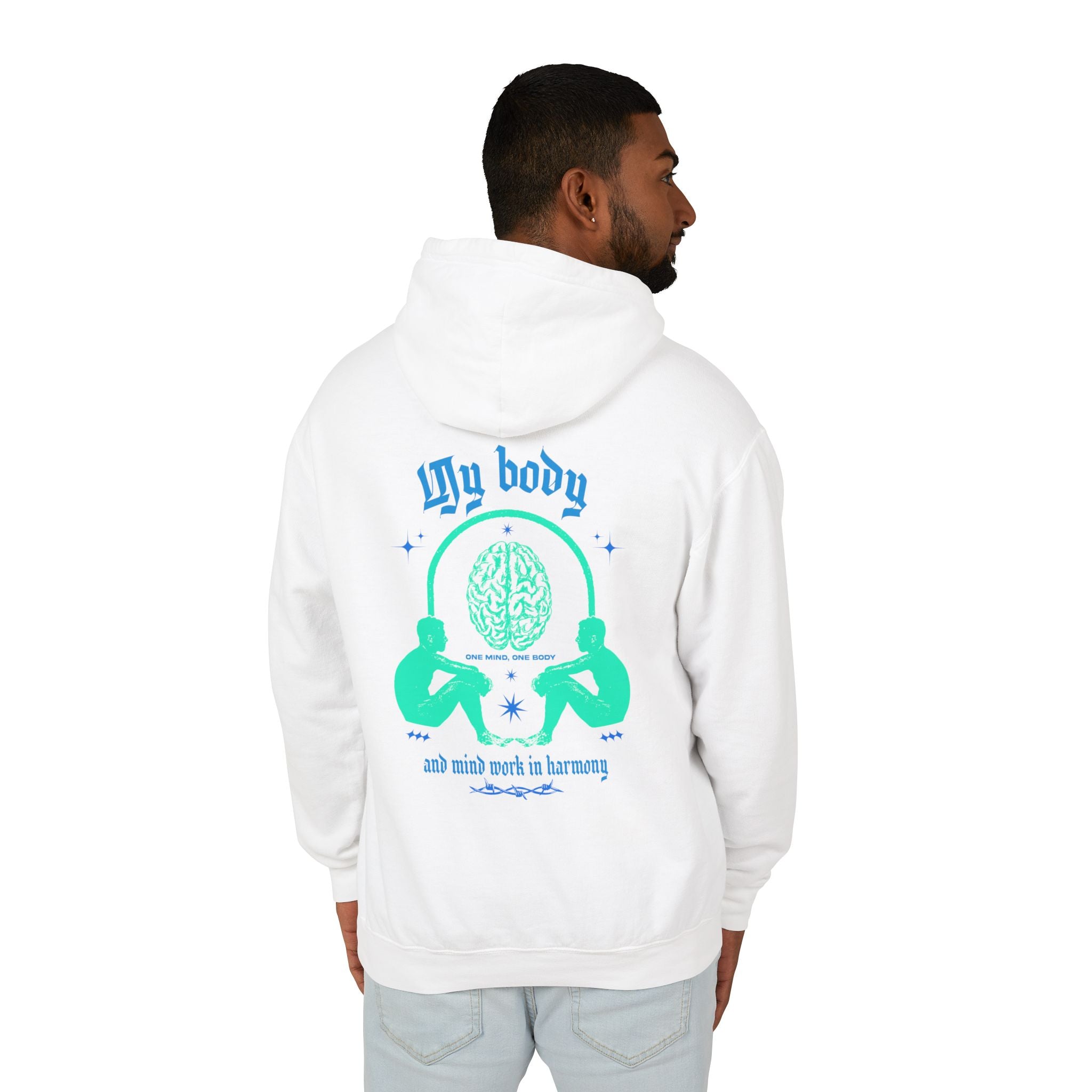 My body and mind work in harmony Hoodie