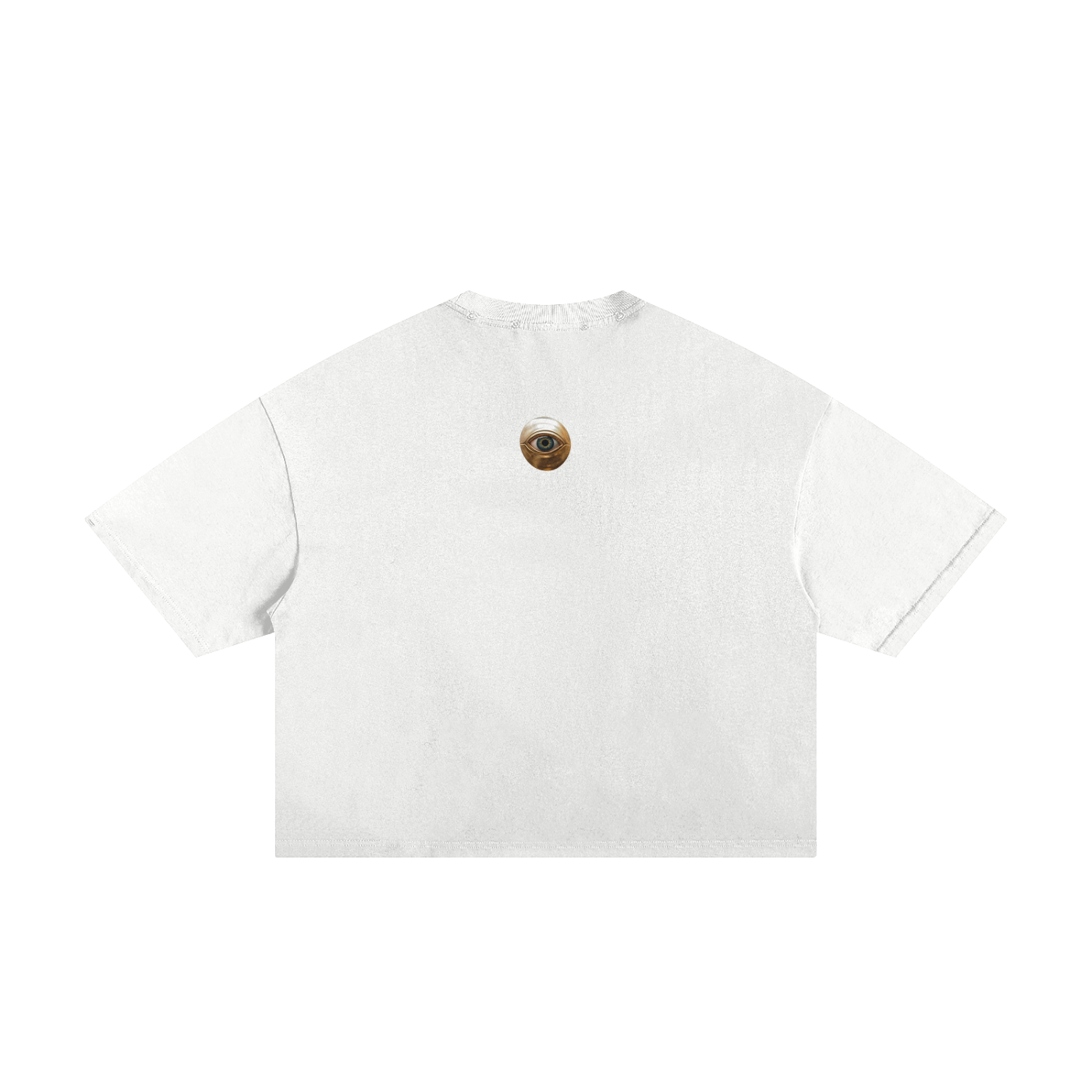 My mental peace is a priority—no compromises Unisex Cropped Boxy Tee