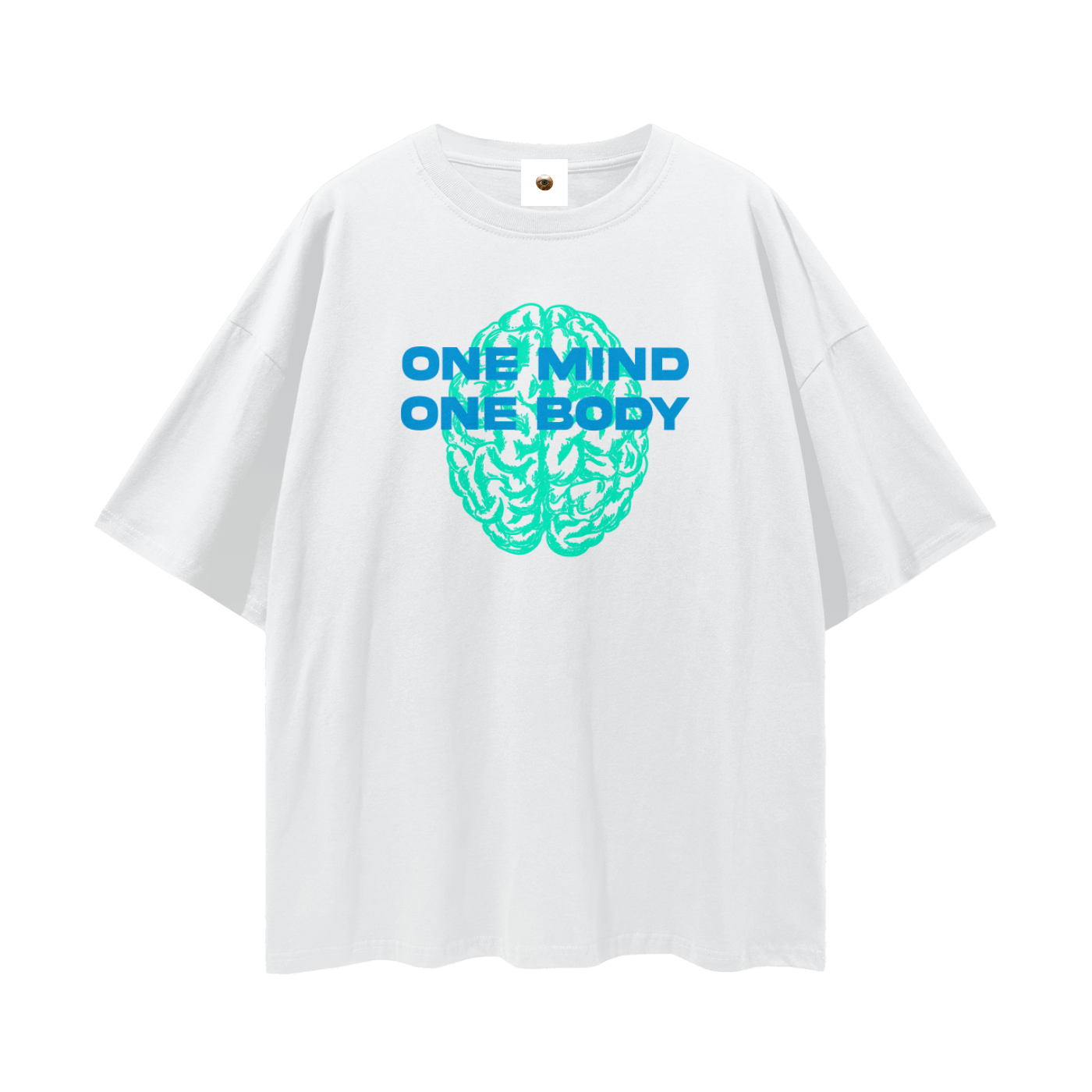 One Mind One Body Streetwear Loose Drop Shoulder T-Shirt