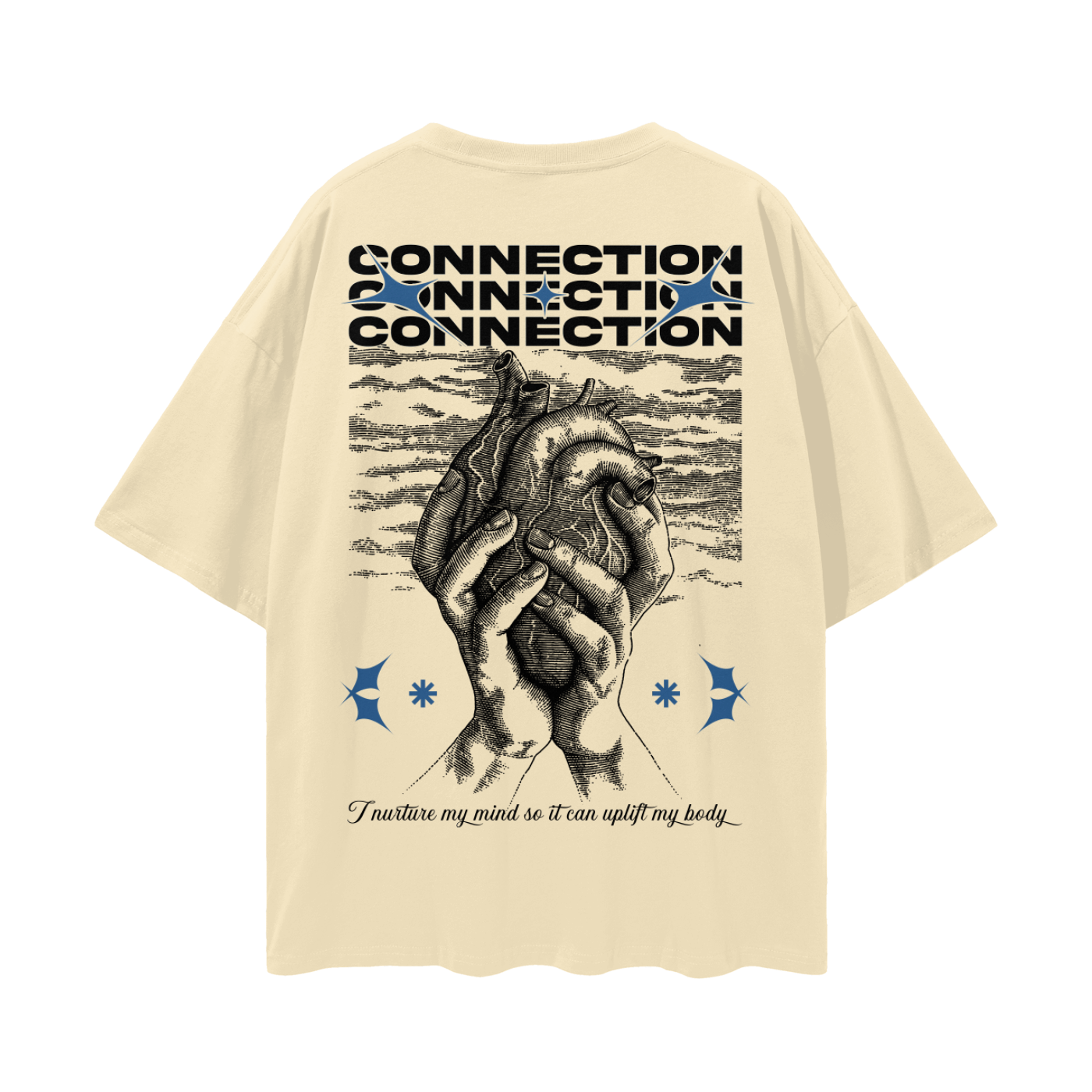 Connection Streetwear Loose Drop Shoulder T-Shirt