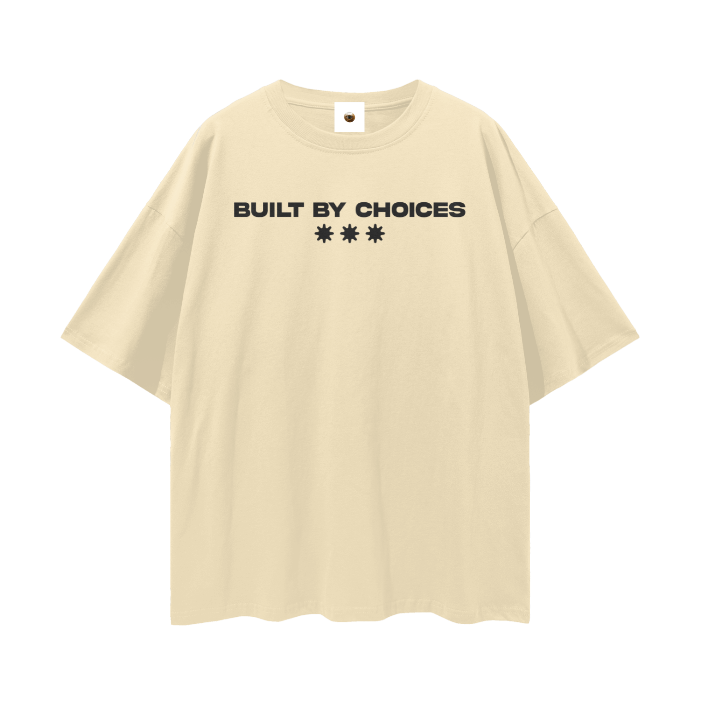 Built By Choices Streetwear Loose Drop Shoulder T-Shirt