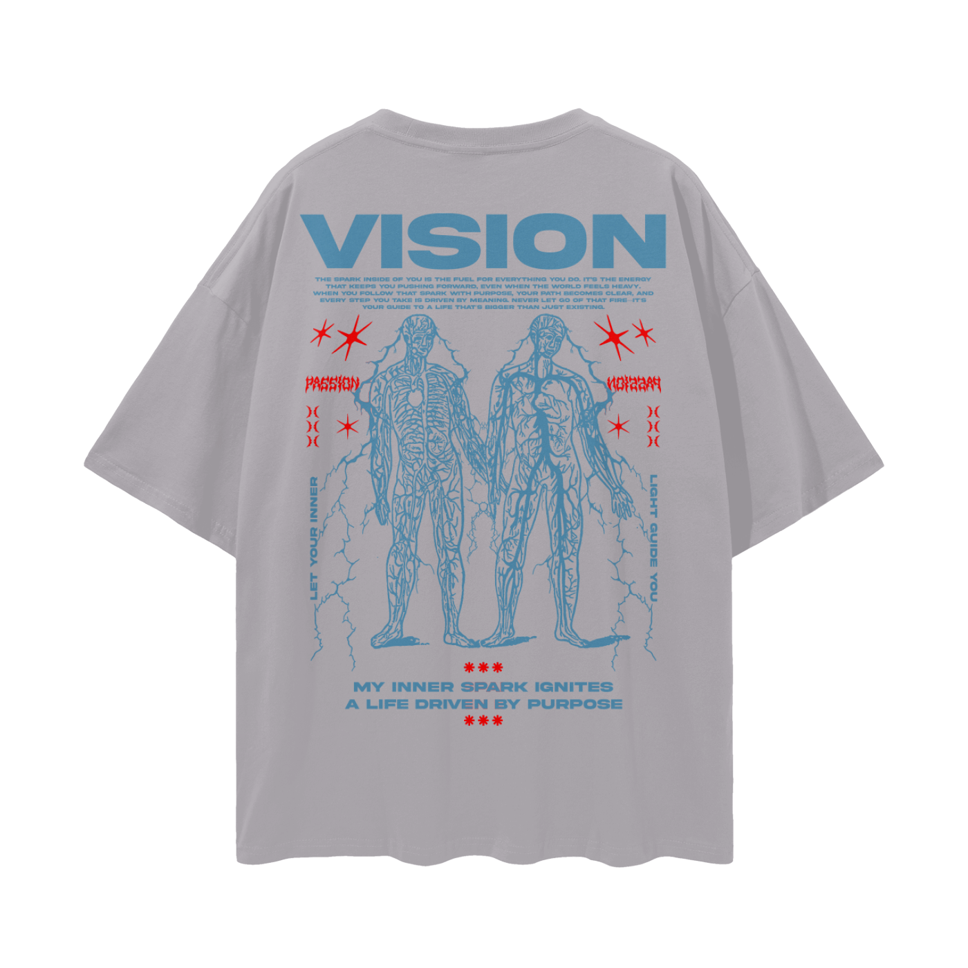 Vision Streetwear Loose Drop Shoulder T-Shirt