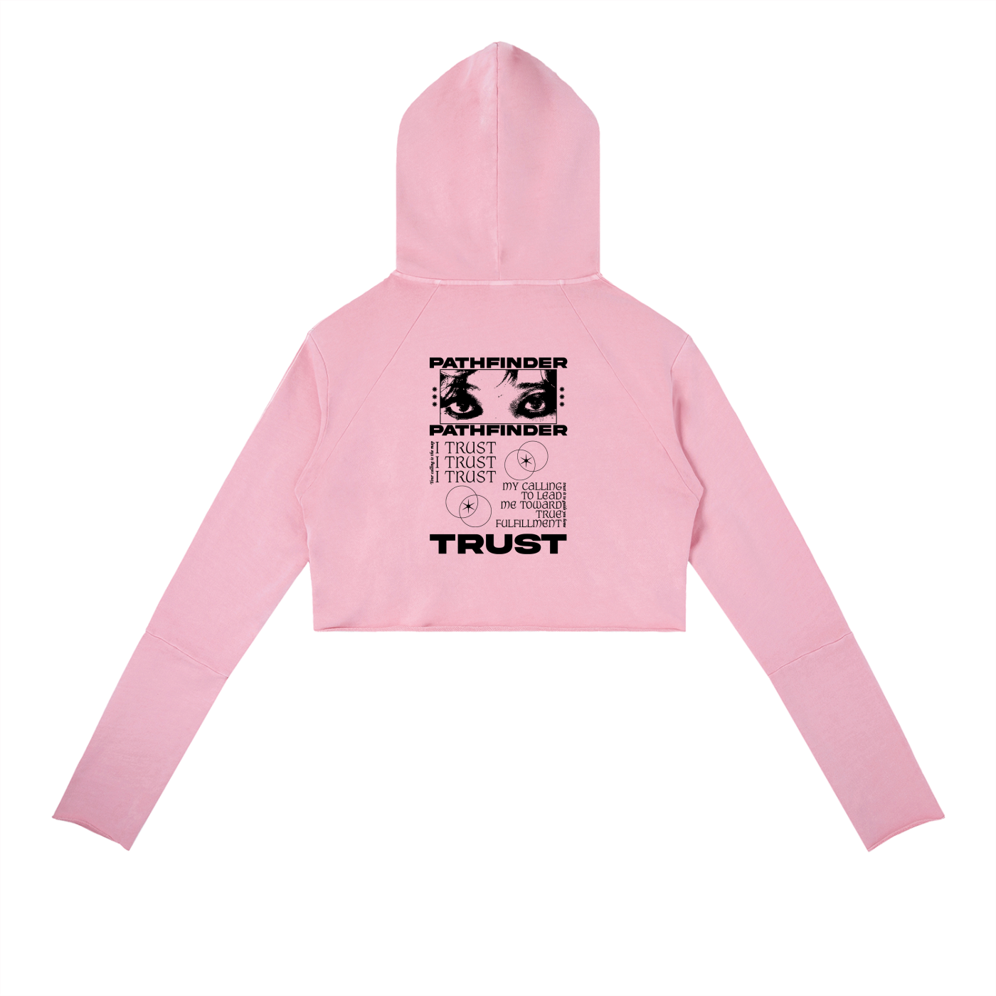 Pathfinder Vintage Washed Raw Edge Hoodie