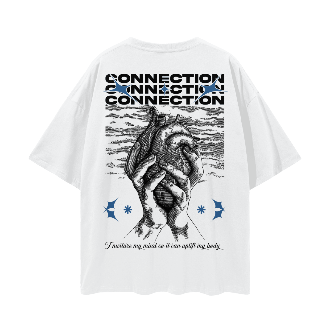 Connection Streetwear Loose Drop Shoulder T-Shirt