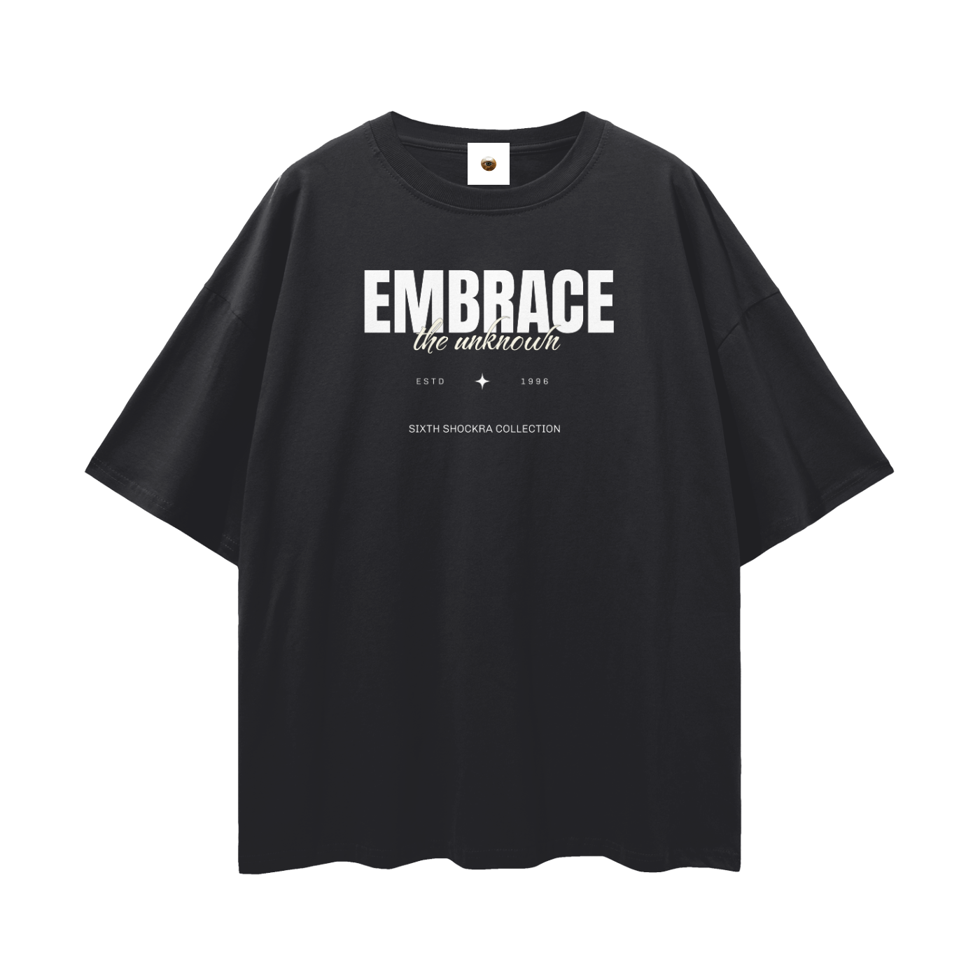 Embrace The Unknown Streetwear Loose Drop Shoulder T-Shirt