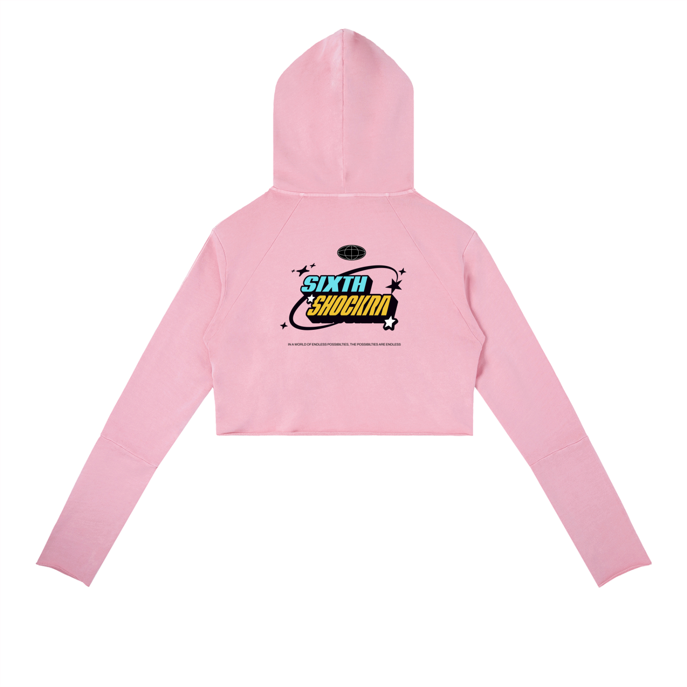 SS World Vintage Washed Raw Edge Hoodie