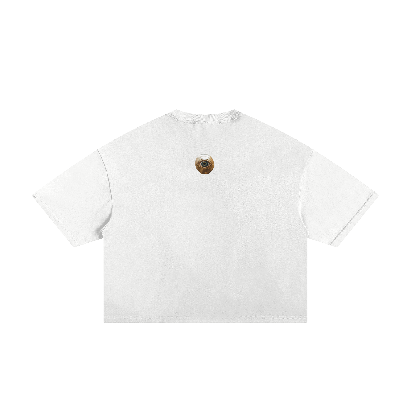 Nurturing my mind is the greatest form of self-care Unisex Cropped Boxy Tee