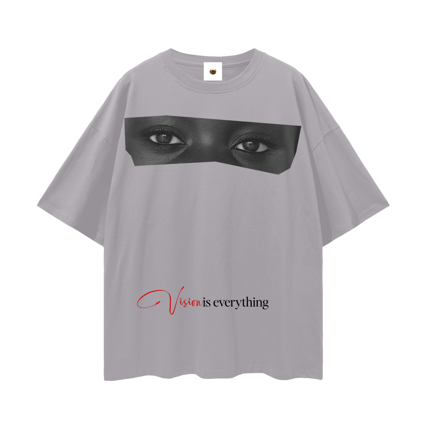 Vision Is Everything Streetwear Loose Drop Shoulder T-Shirt