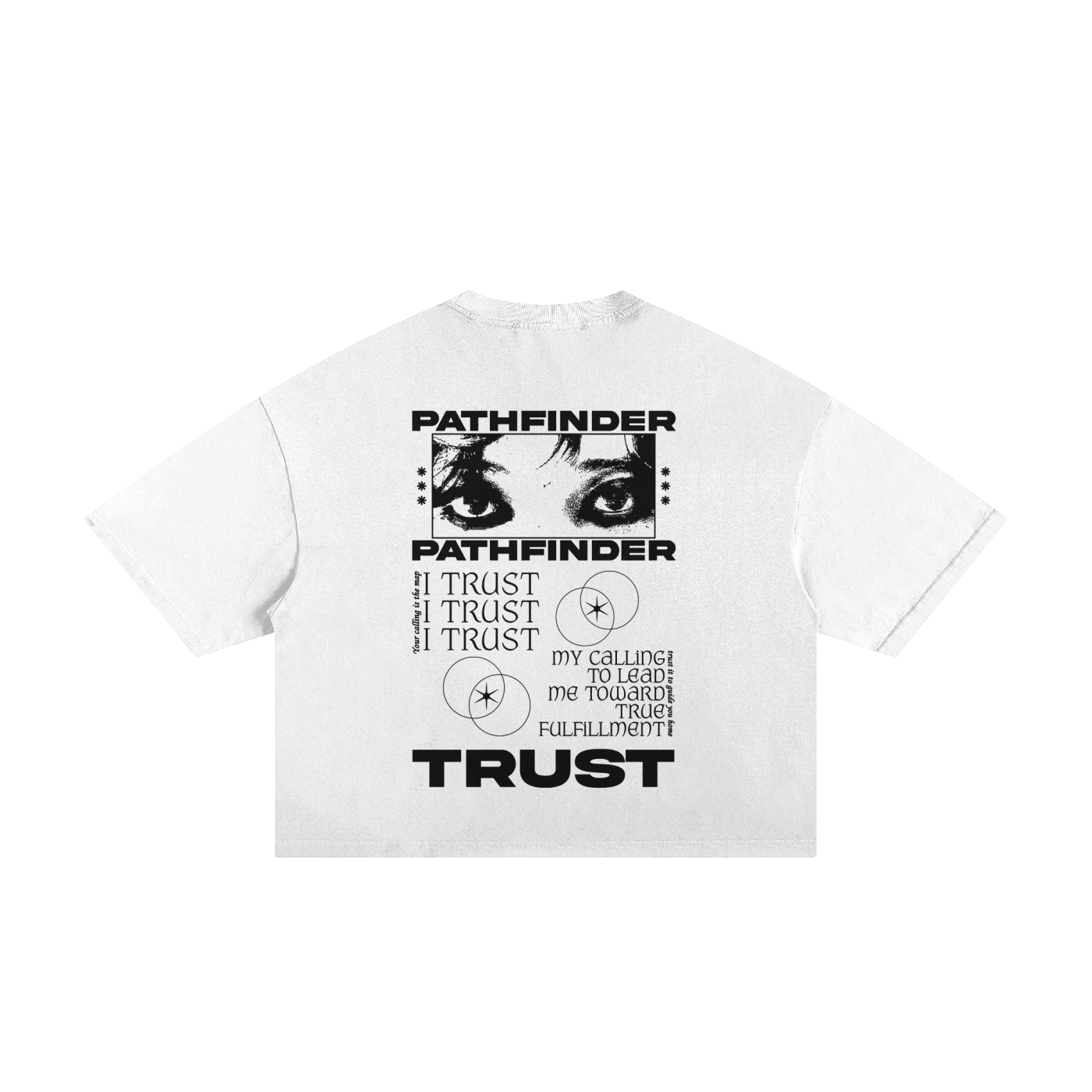 I trust my calling to lead me toward true fulfillment Unisex Boxy Tee