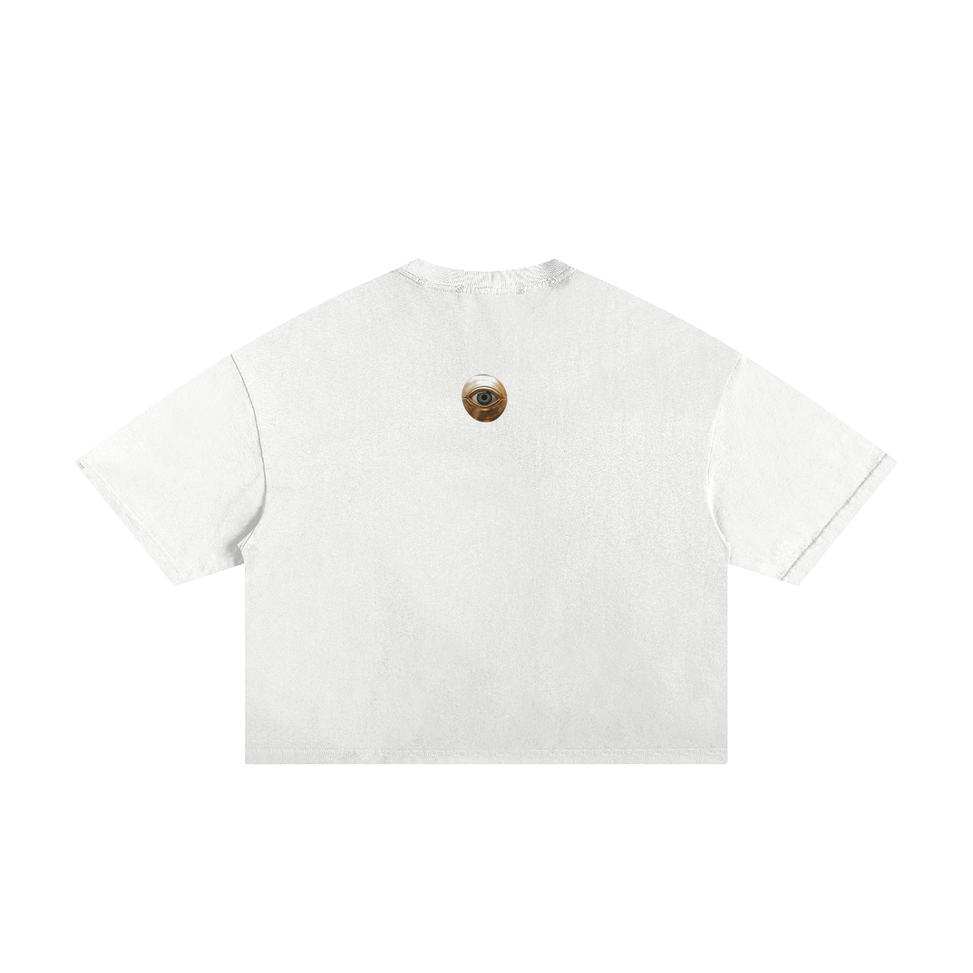 Happiness Looks Good On You cropped unisex Boxy Tee