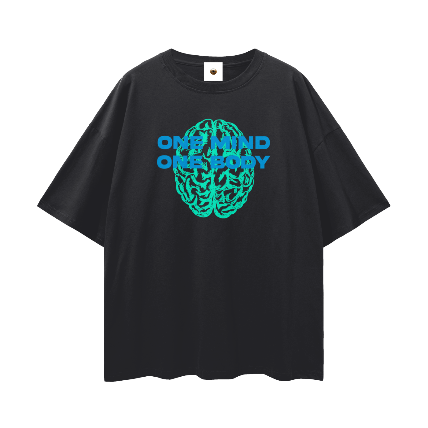 One Mind One Body Streetwear Loose Drop Shoulder T-Shirt