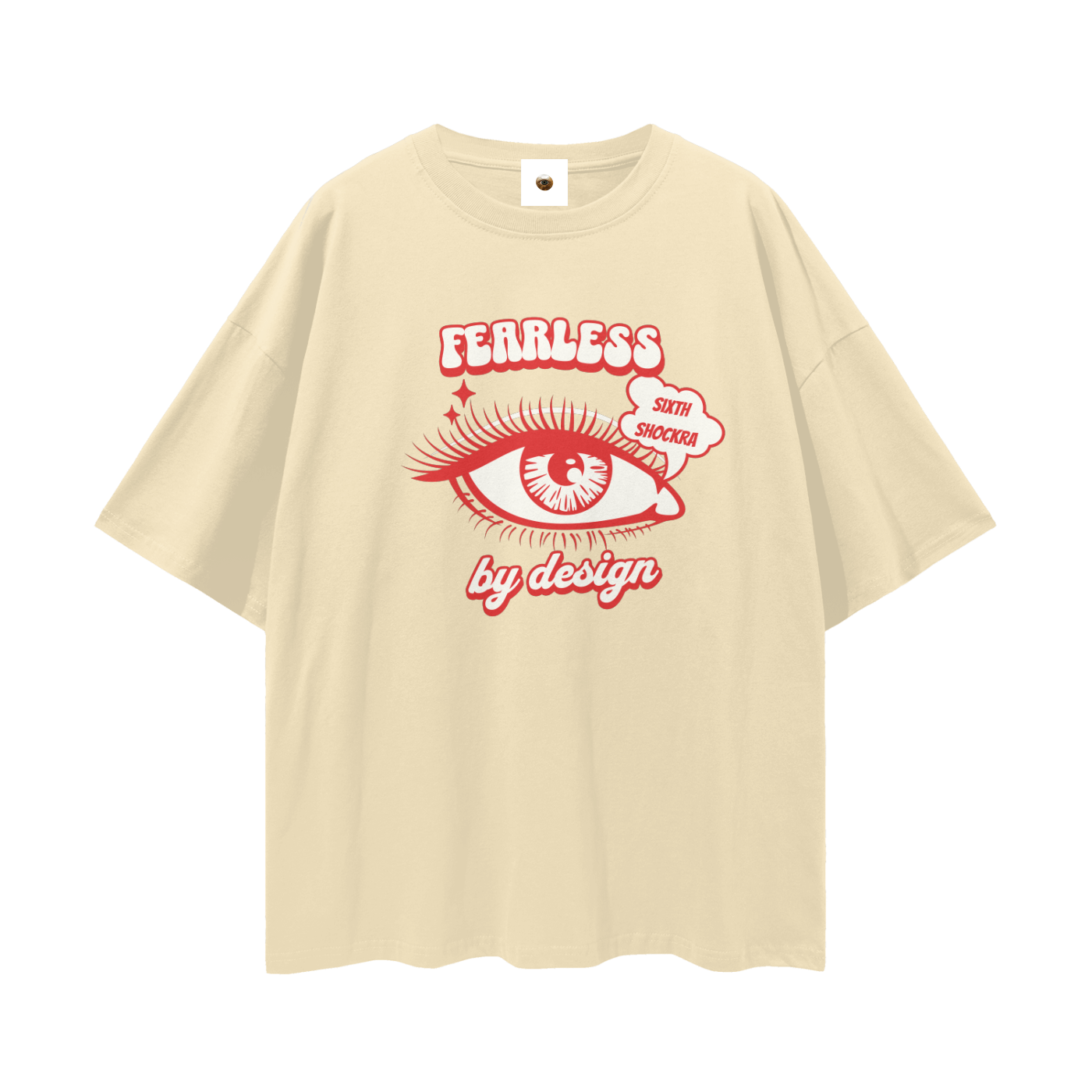 Fearless By Design Streetwear Loose Drop Shoulder T-Shirt