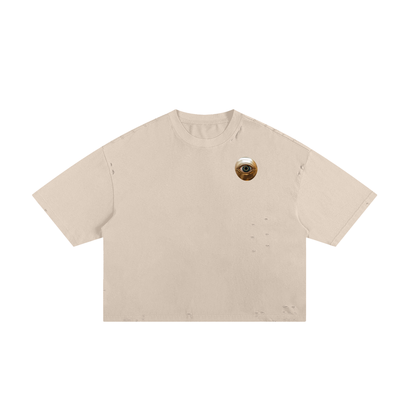 Youre Enough Classic Frayed Boxy Tee